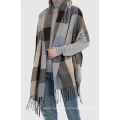 Fashion Long Shawl Big Grid Winter Warm Scarf